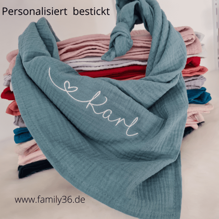 Family36 Musselinhalstuch fuer Kinder